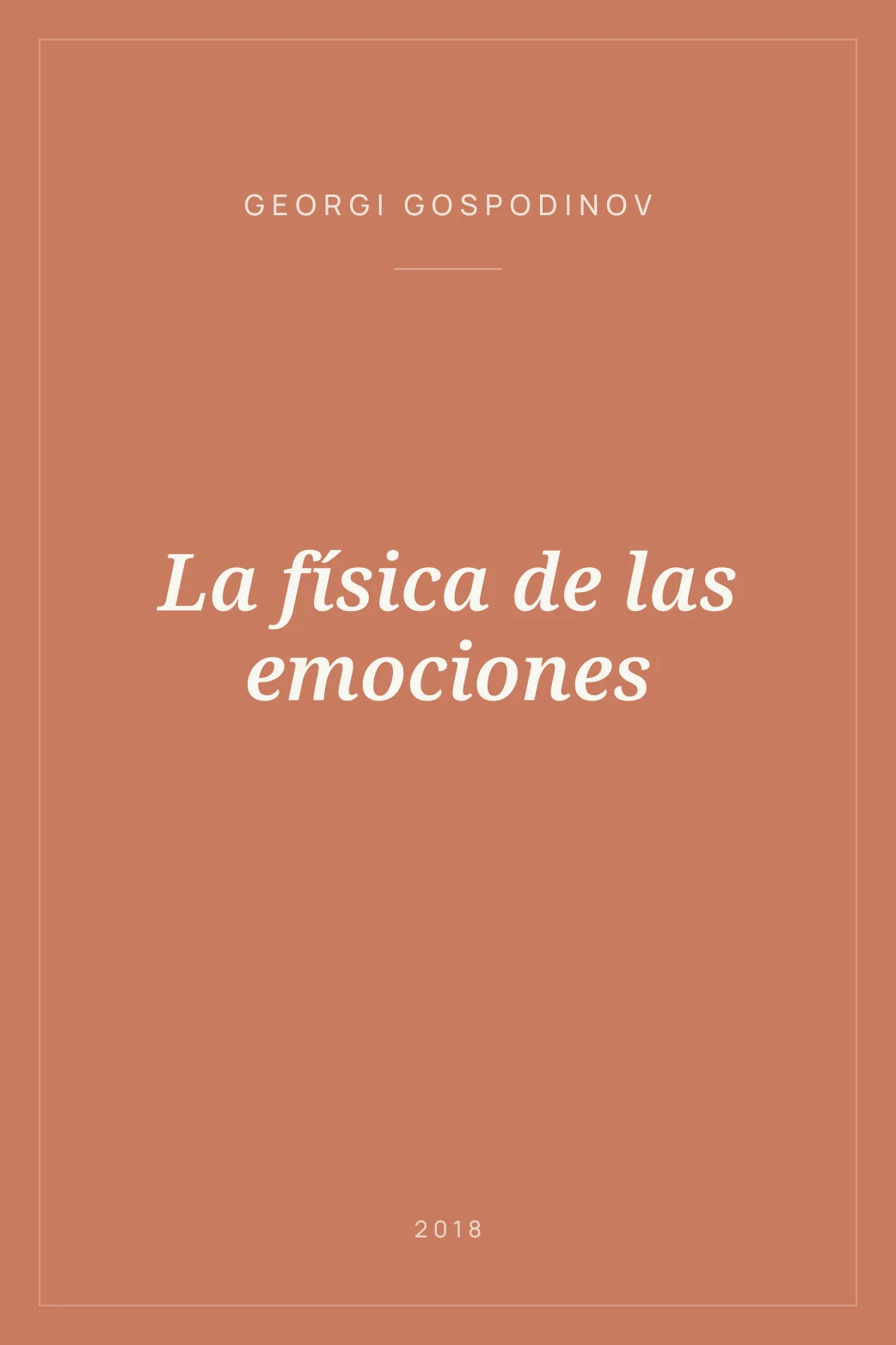 Portada de La física de las emociones