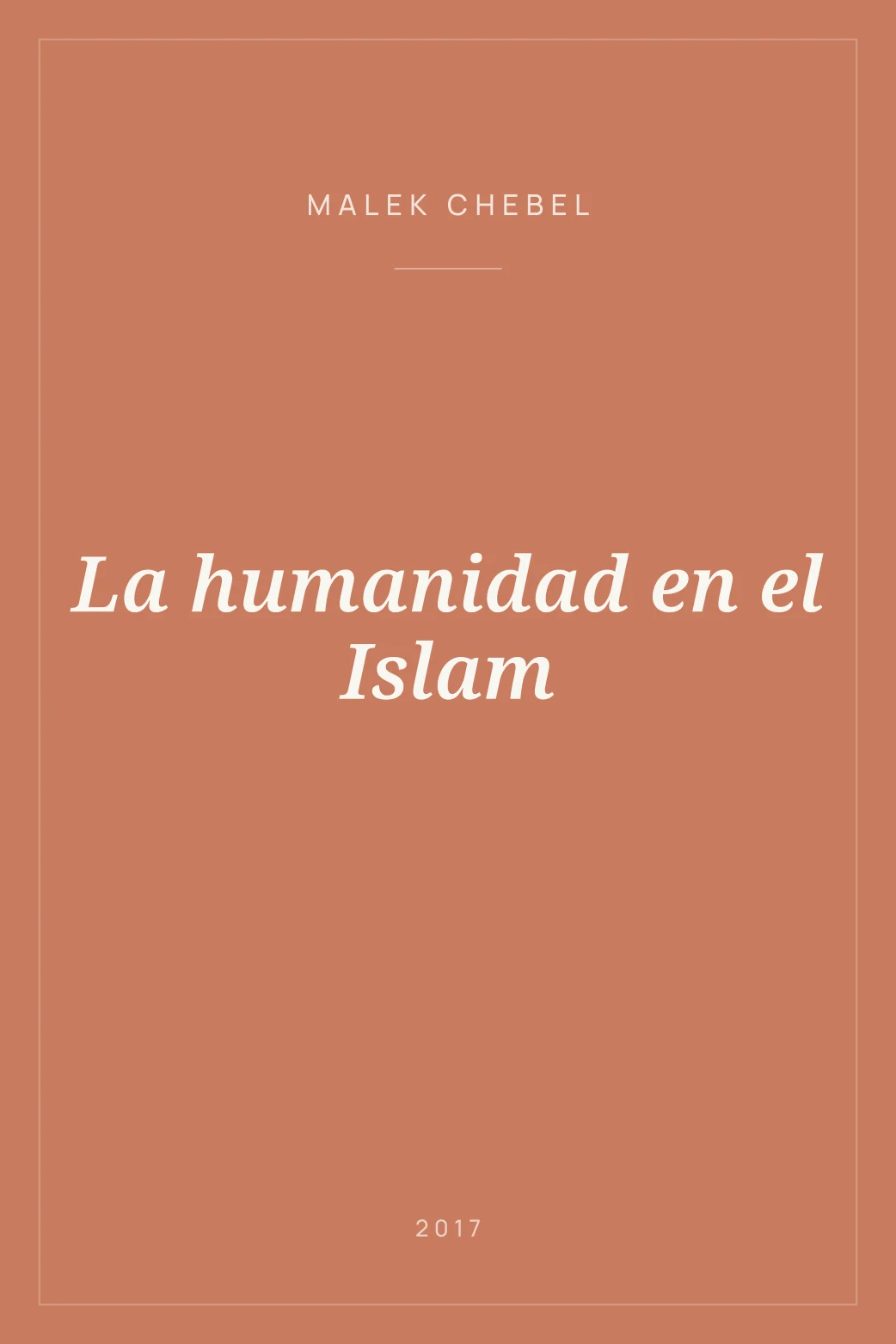 Portada de La humanidad en el Islam