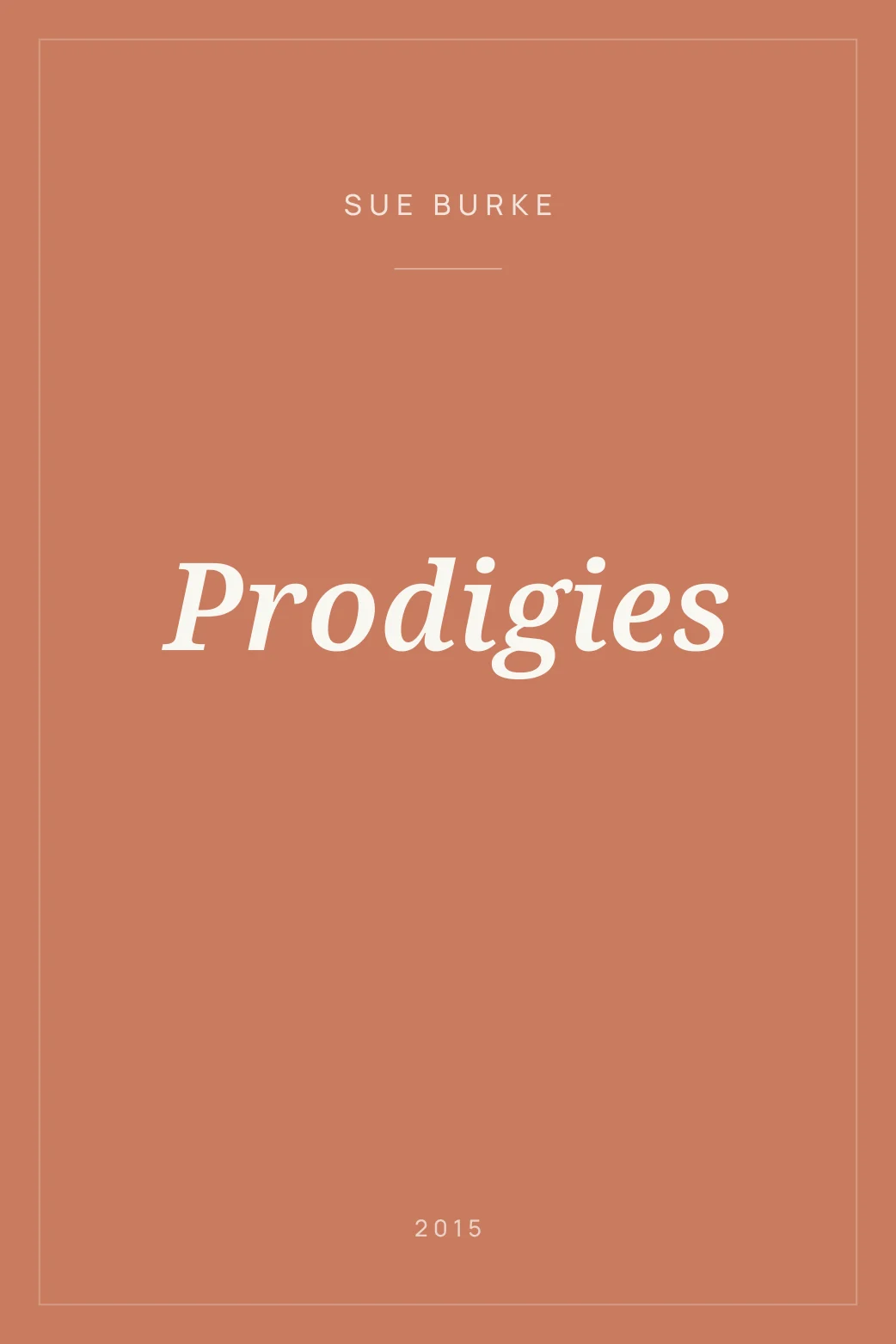 Portada de Prodigies