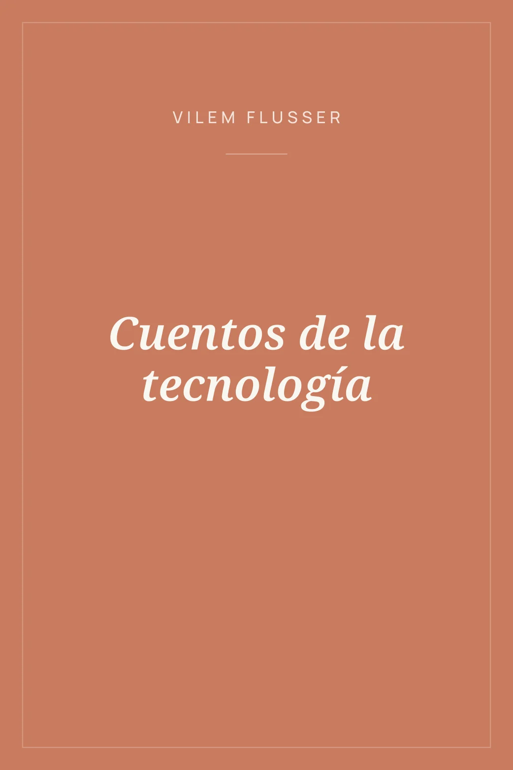 Portada de Cuentos de la tecnología