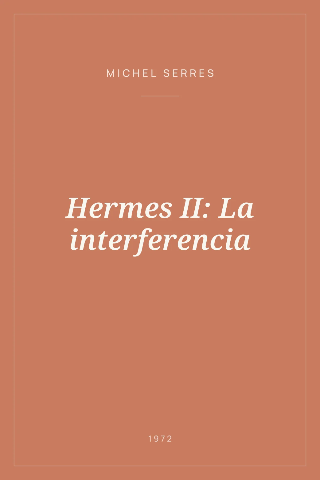Portada de Hermes II: La interferencia