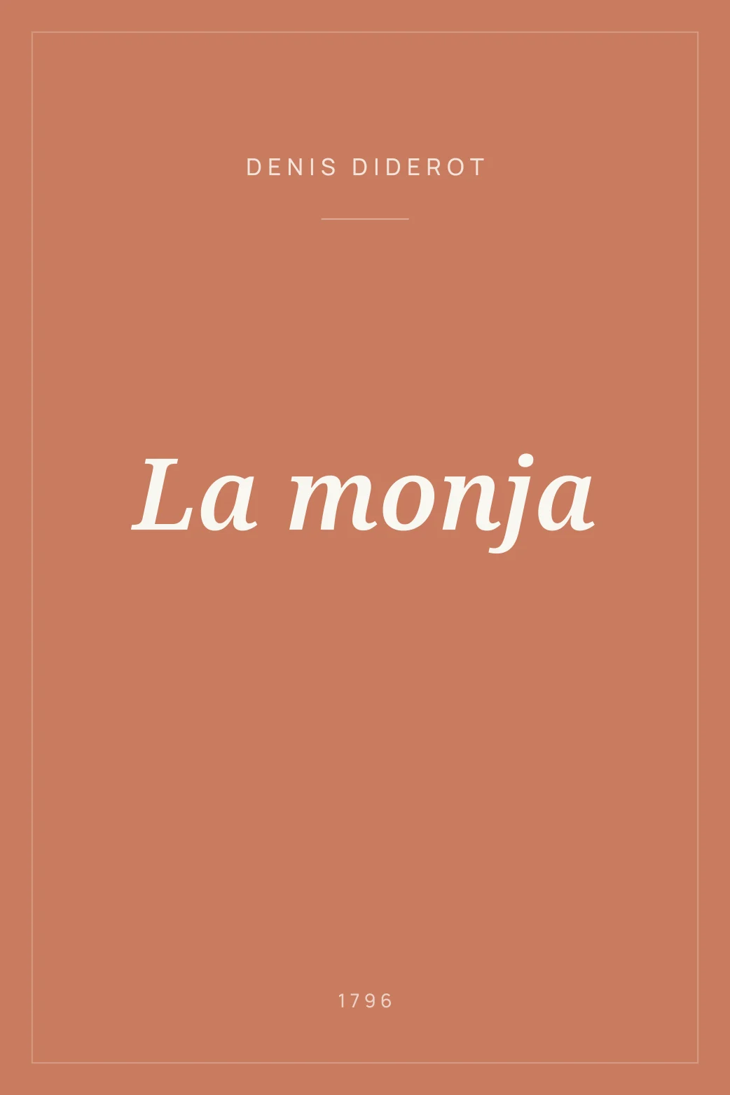 Portada de La monja