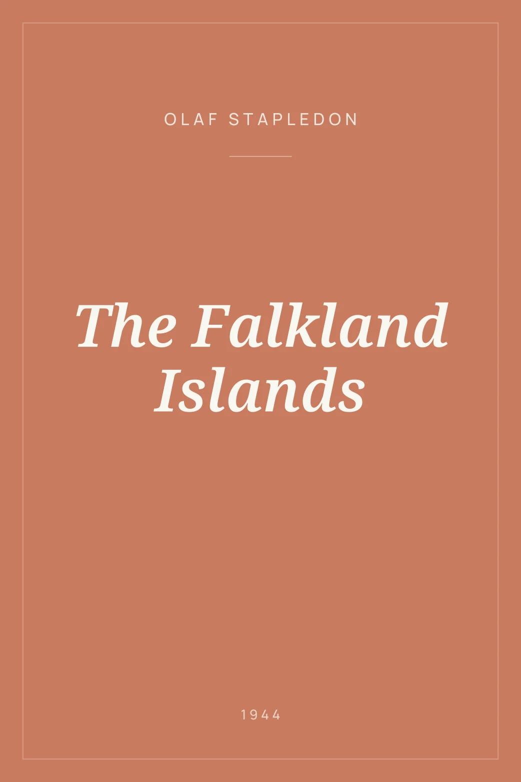 Portada de The Falkland Islands