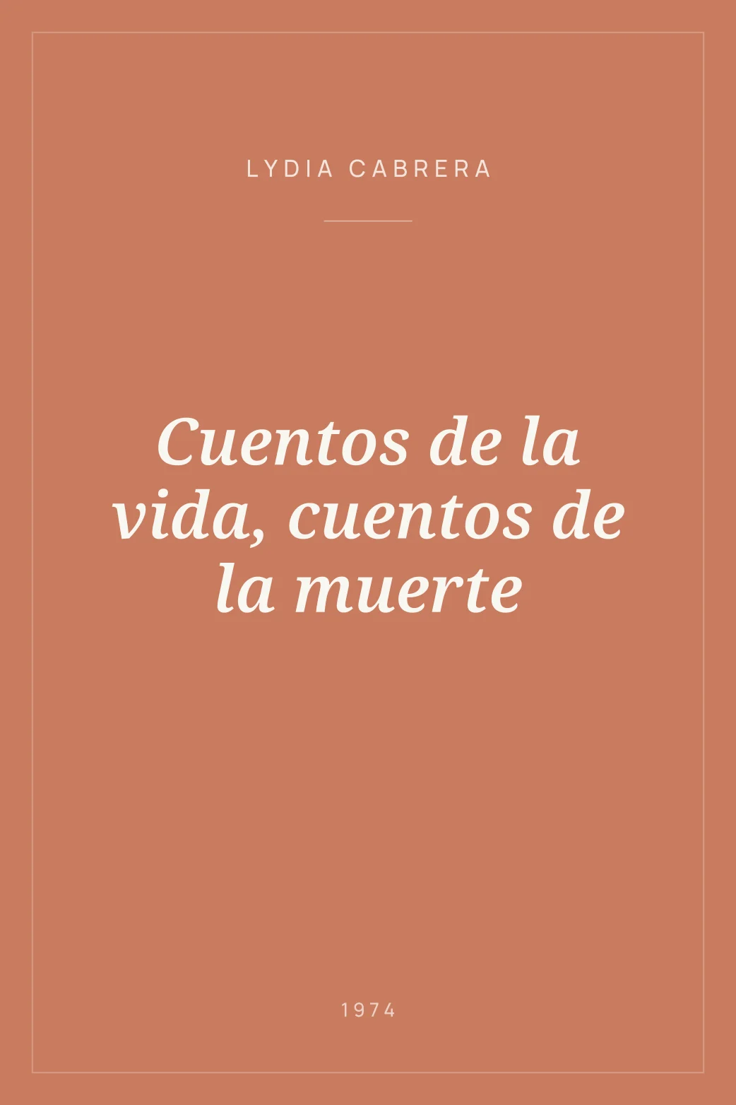 Portada de Cuentos de la vida, cuentos de la muerte