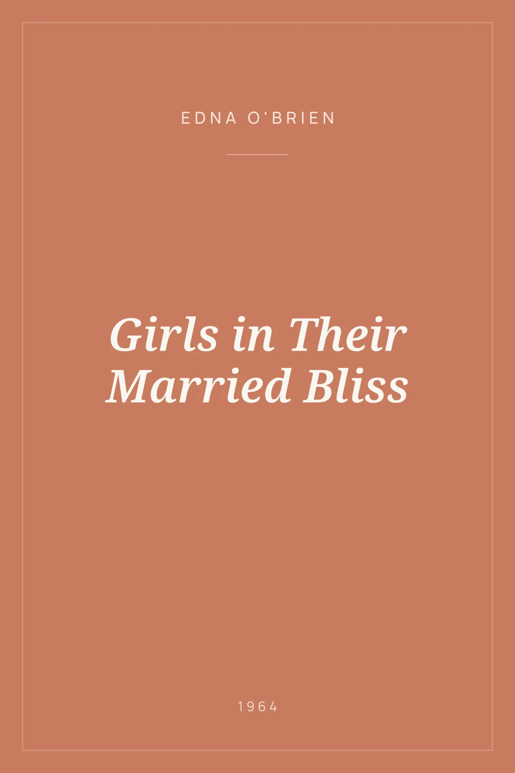 Portada de Girls in Their Married Bliss