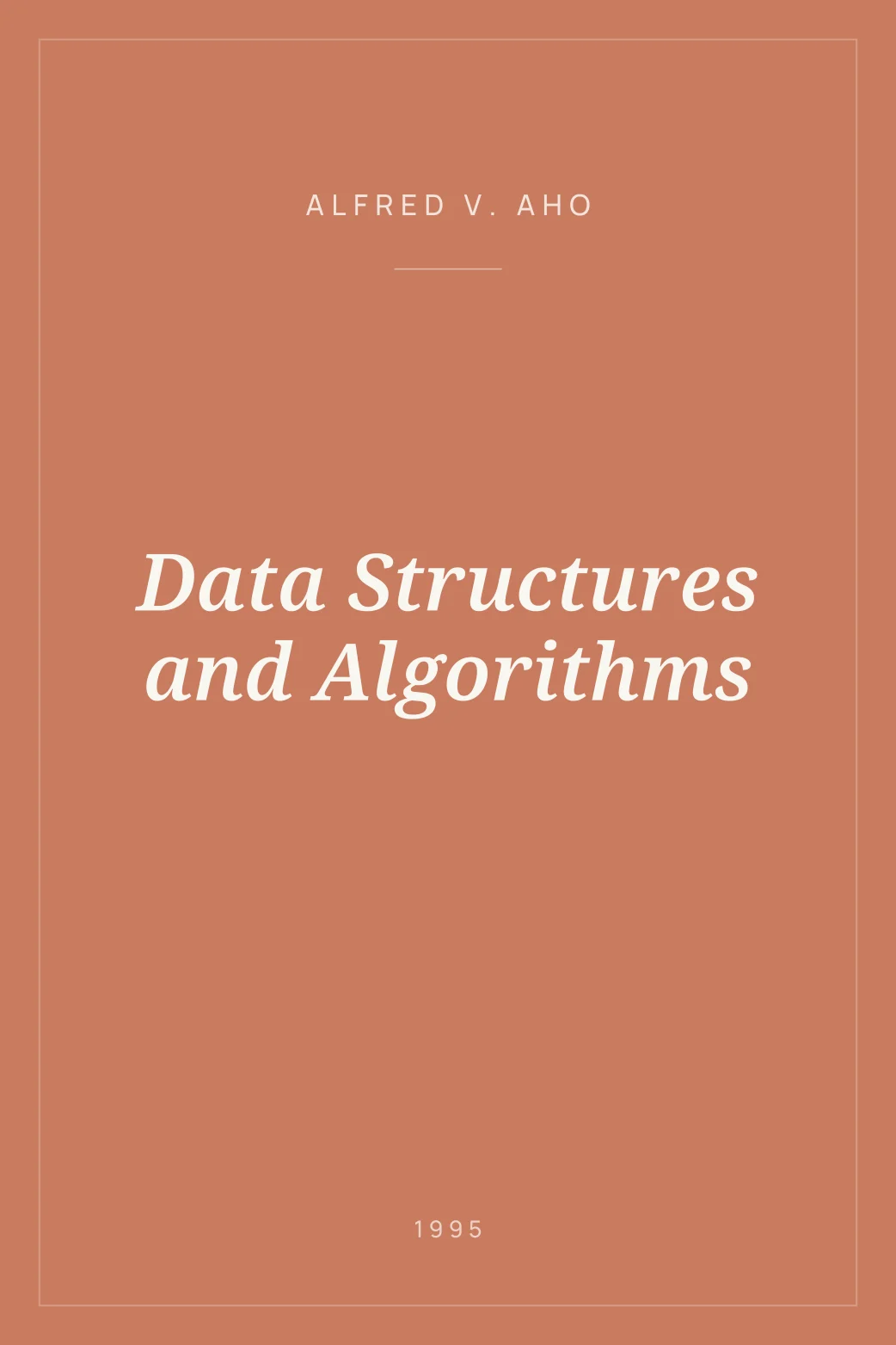 Portada de Data Structures and Algorithms