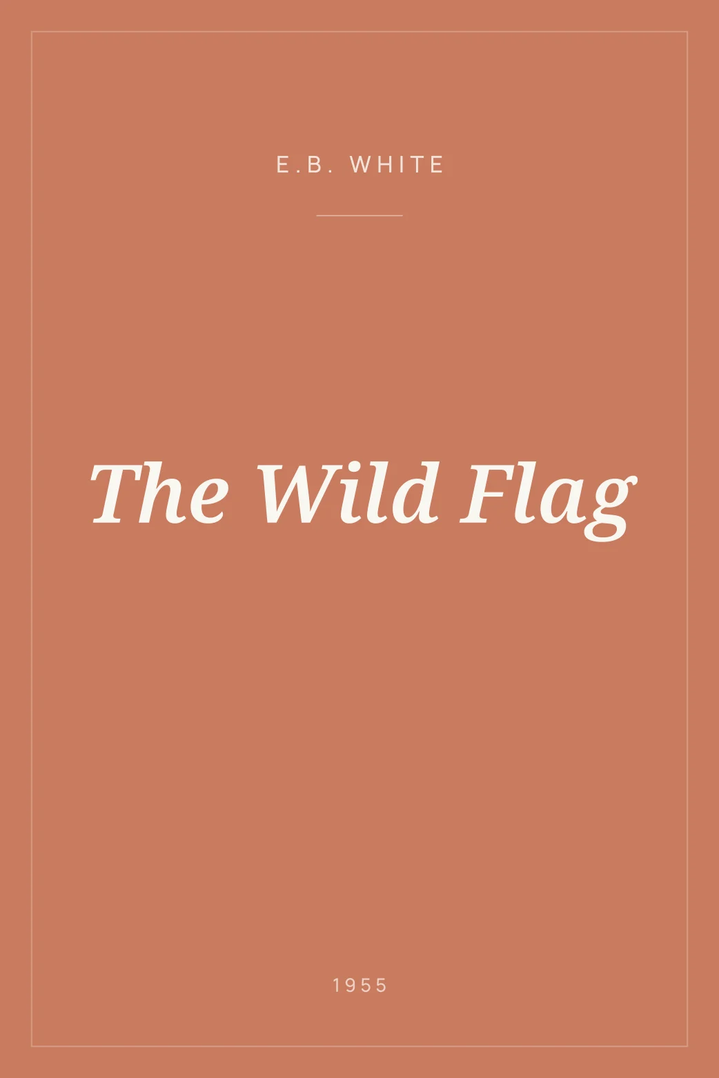 Portada de The Wild Flag