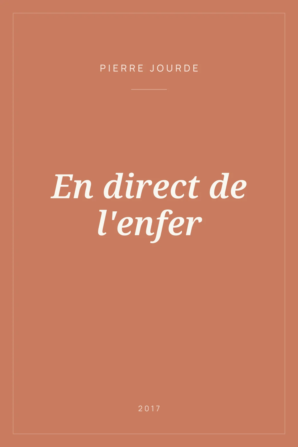 Portada de En direct de l'enfer