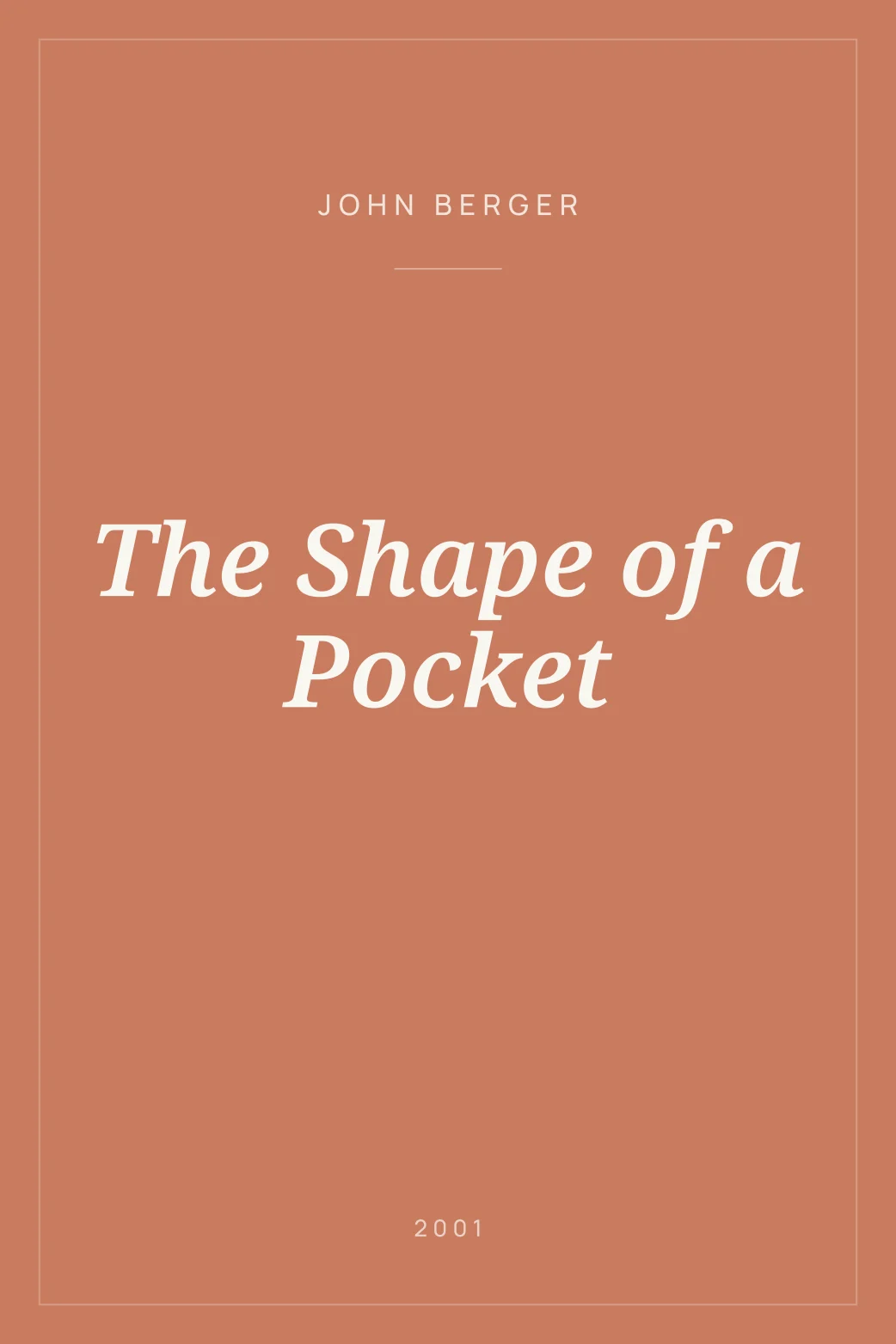 Portada de The Shape of a Pocket