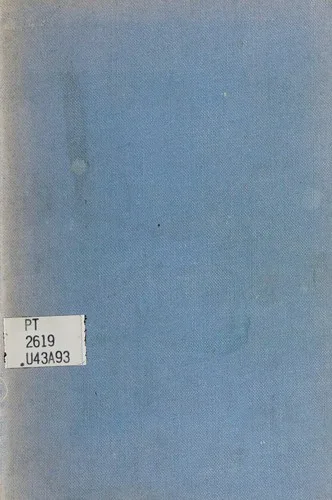 Portada de Auf den Marmorklippen