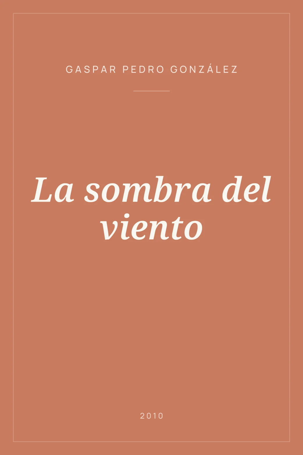 Portada de La sombra del viento
