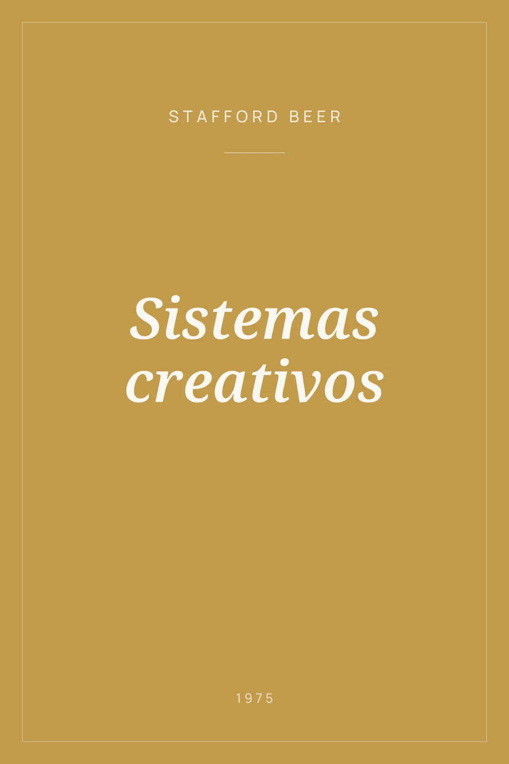 Portada de Sistemas creativos