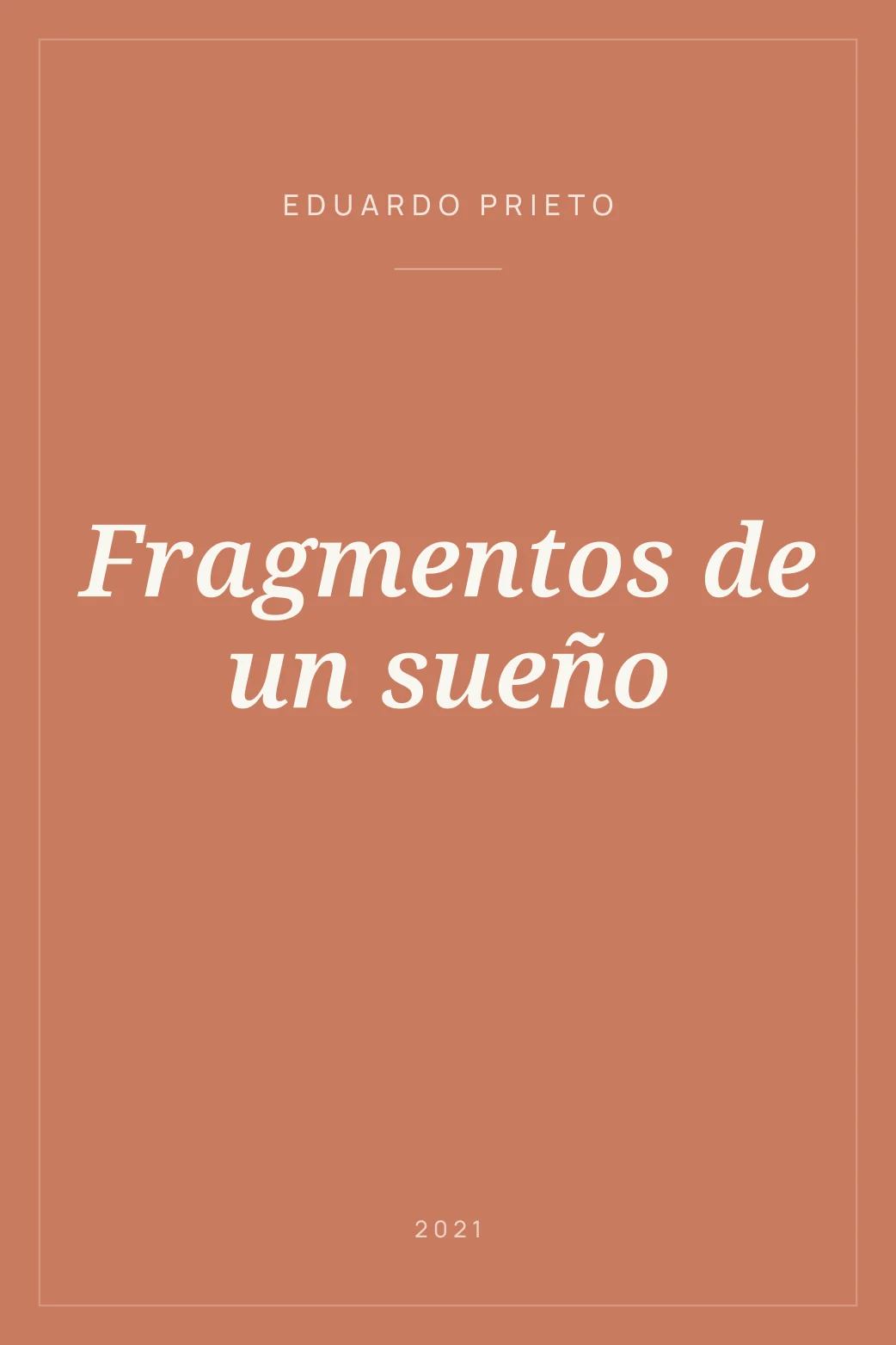 Portada de Fragmentos de un sueño