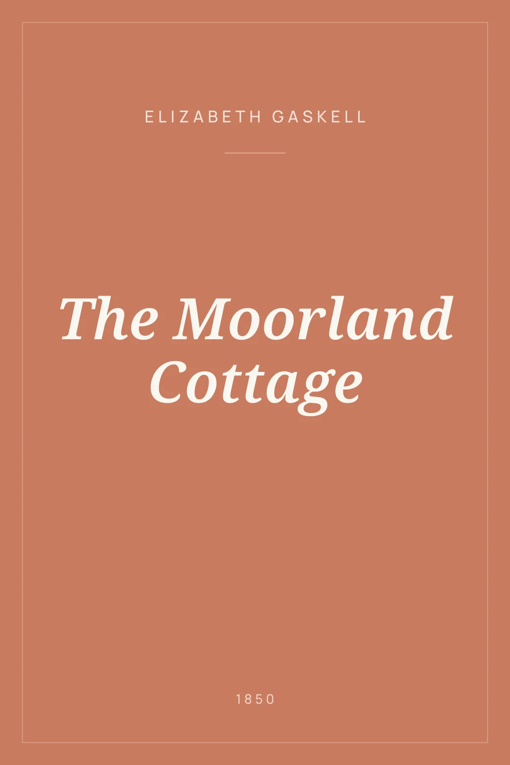 Portada de The Moorland Cottage