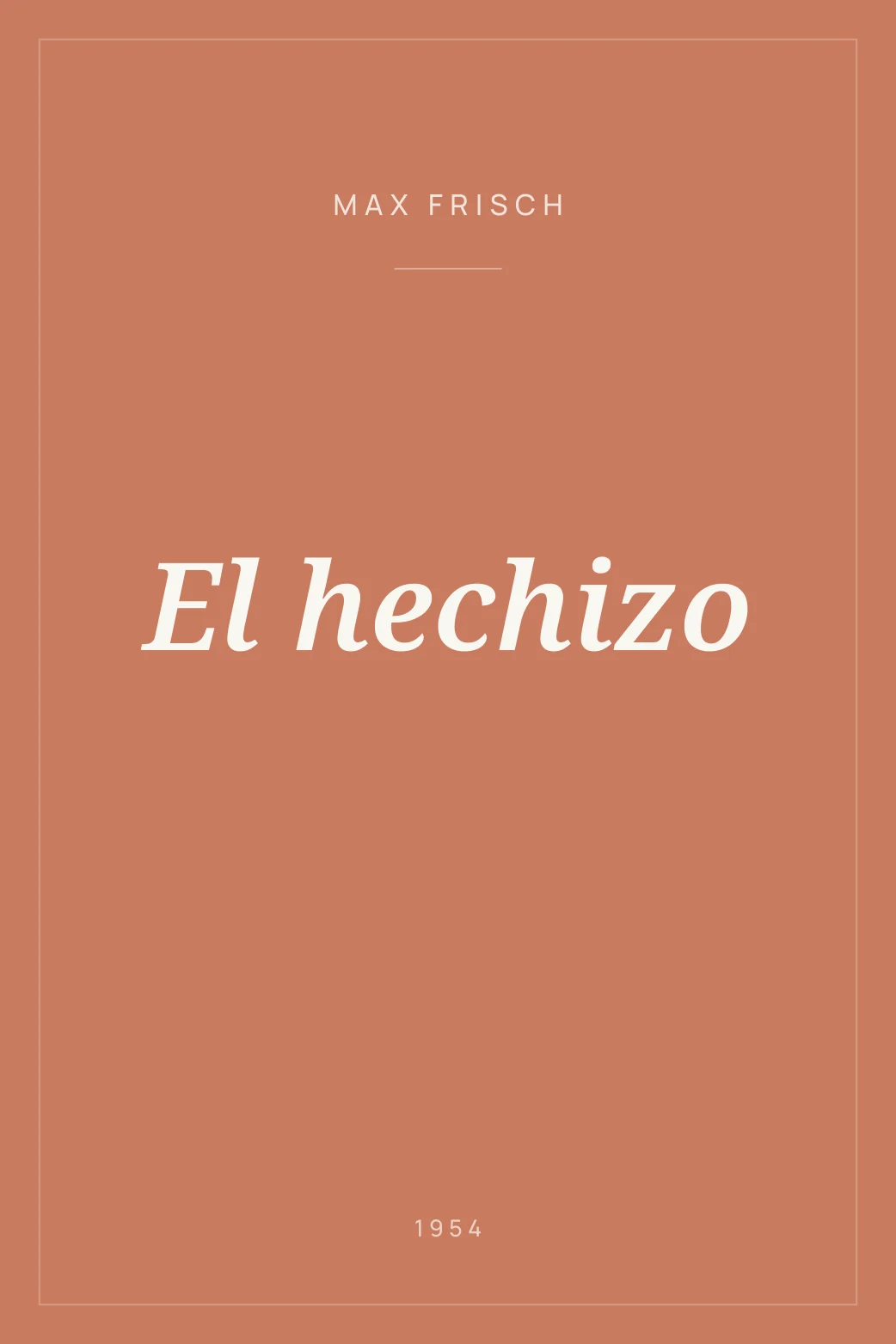 Portada de El hechizo