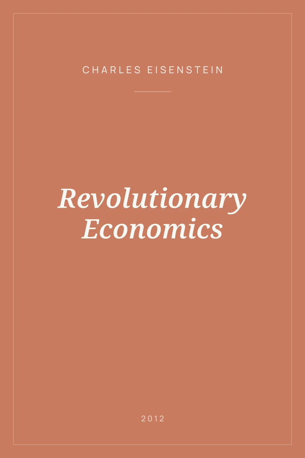 Portada de Revolutionary Economics