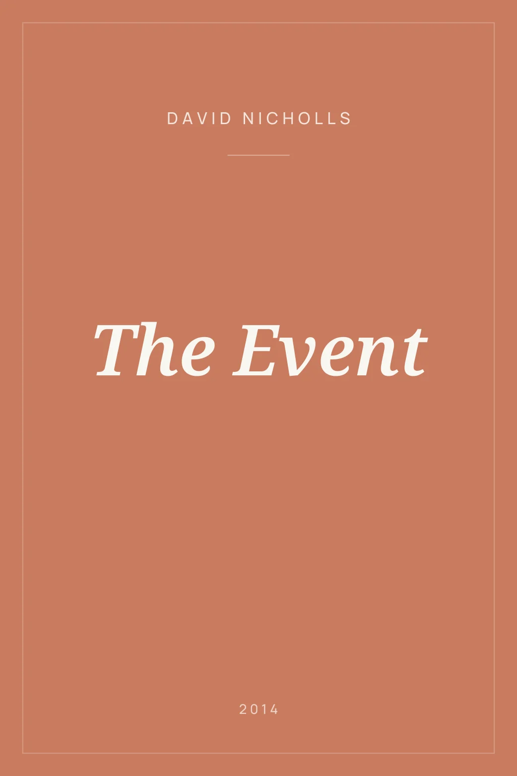 Portada de The Event