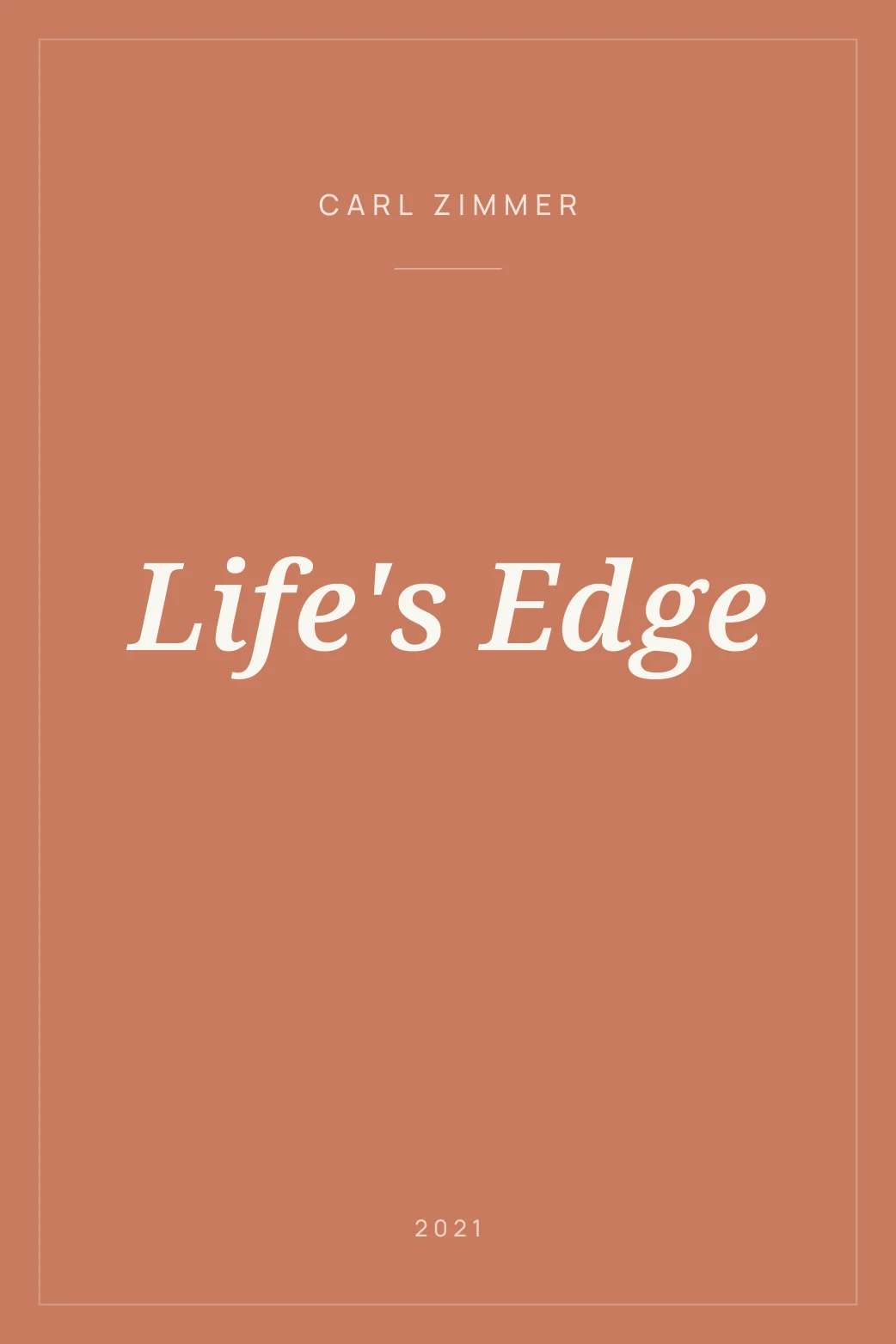 Portada de Life's Edge