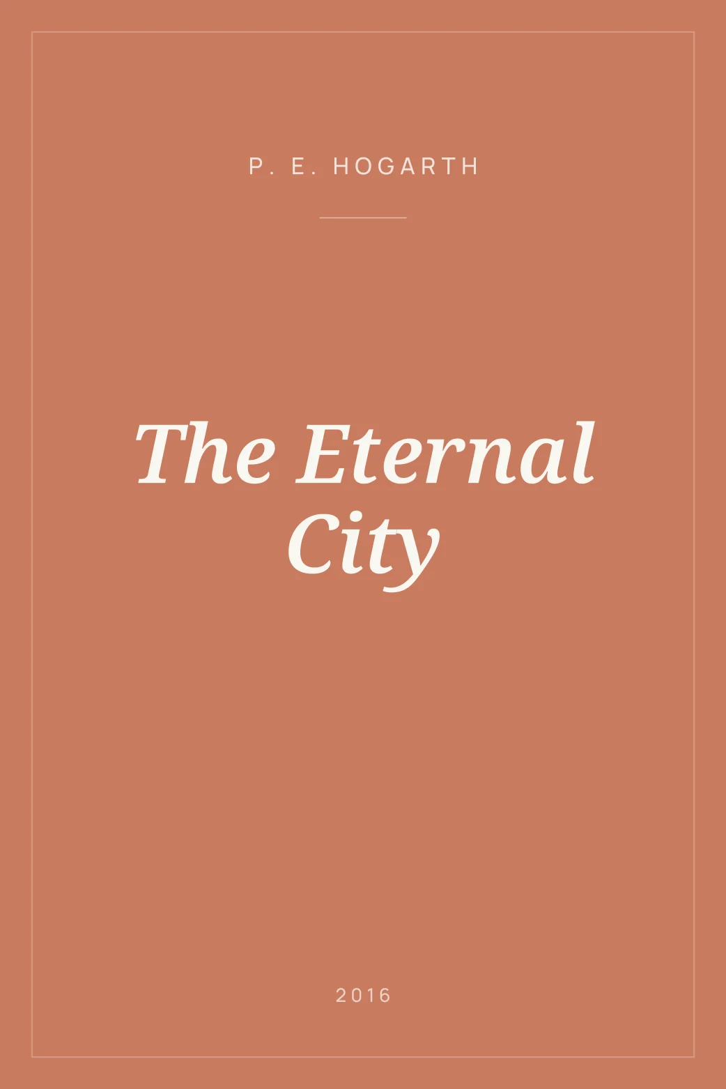 Portada de The Eternal City