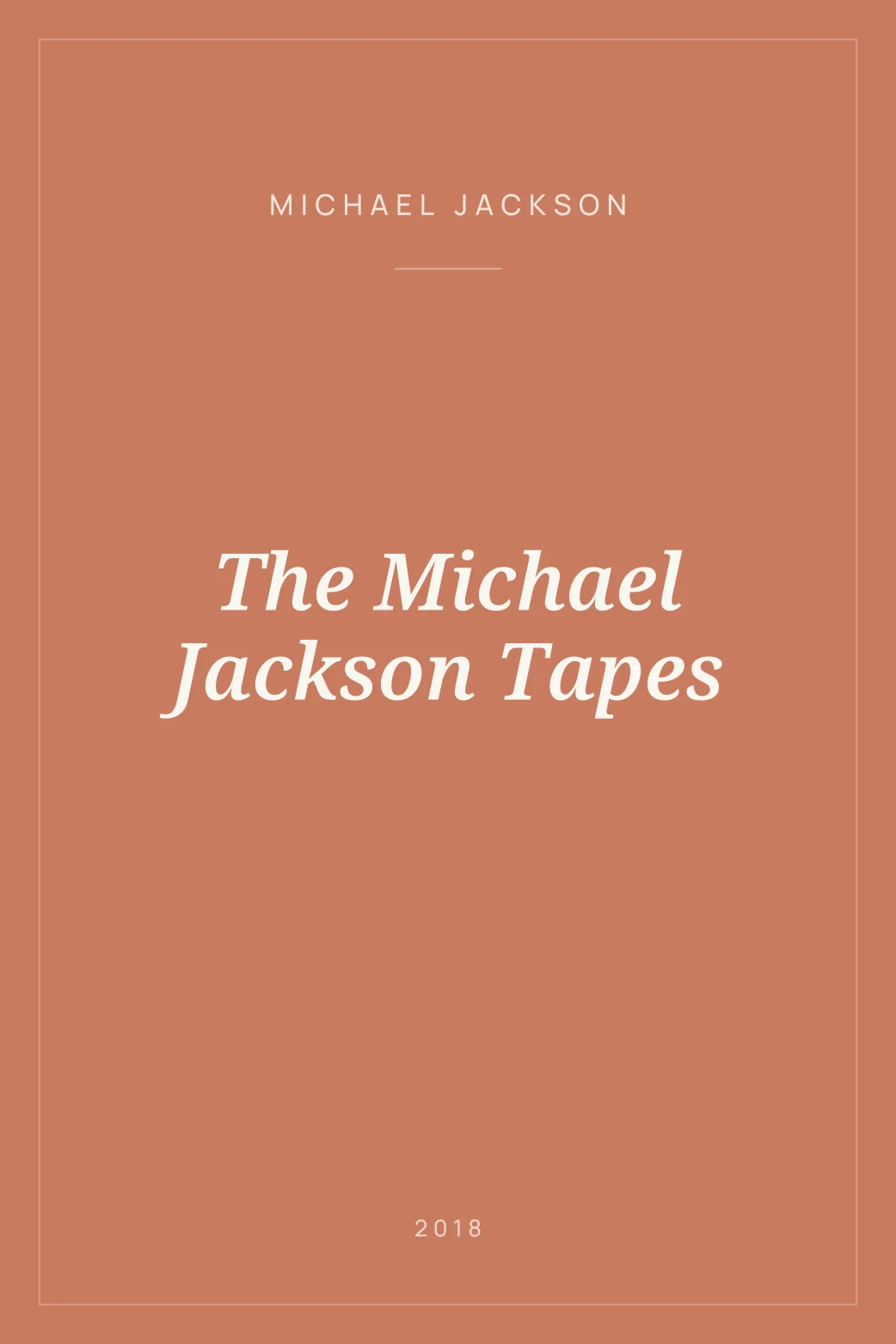 Portada de The Michael Jackson Tapes