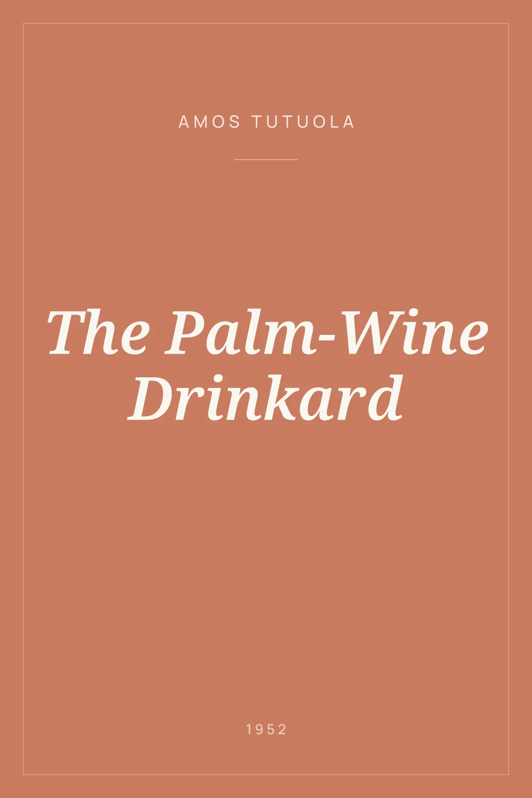 Portada de The Palm-Wine Drinkard