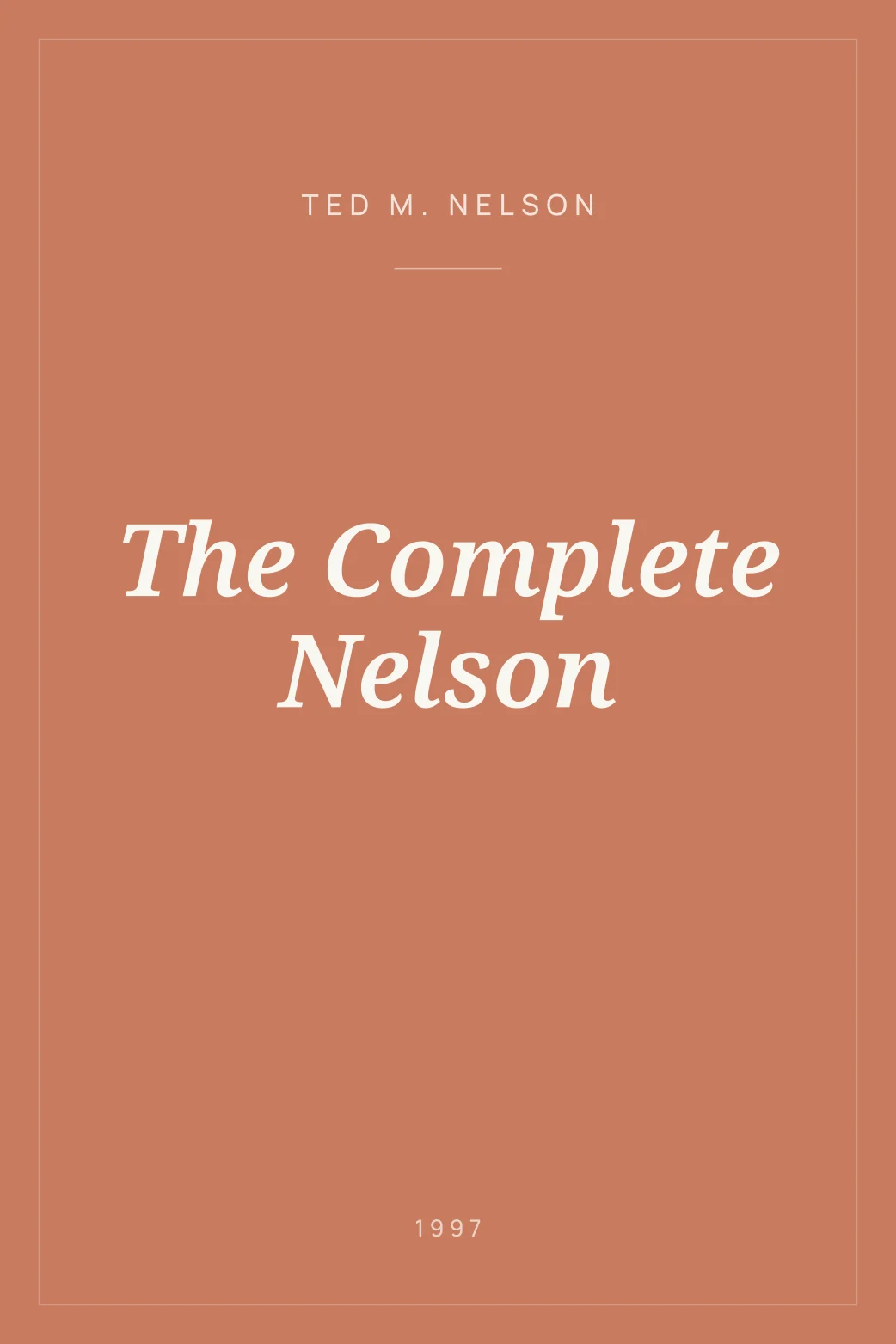 Portada de The Complete Nelson