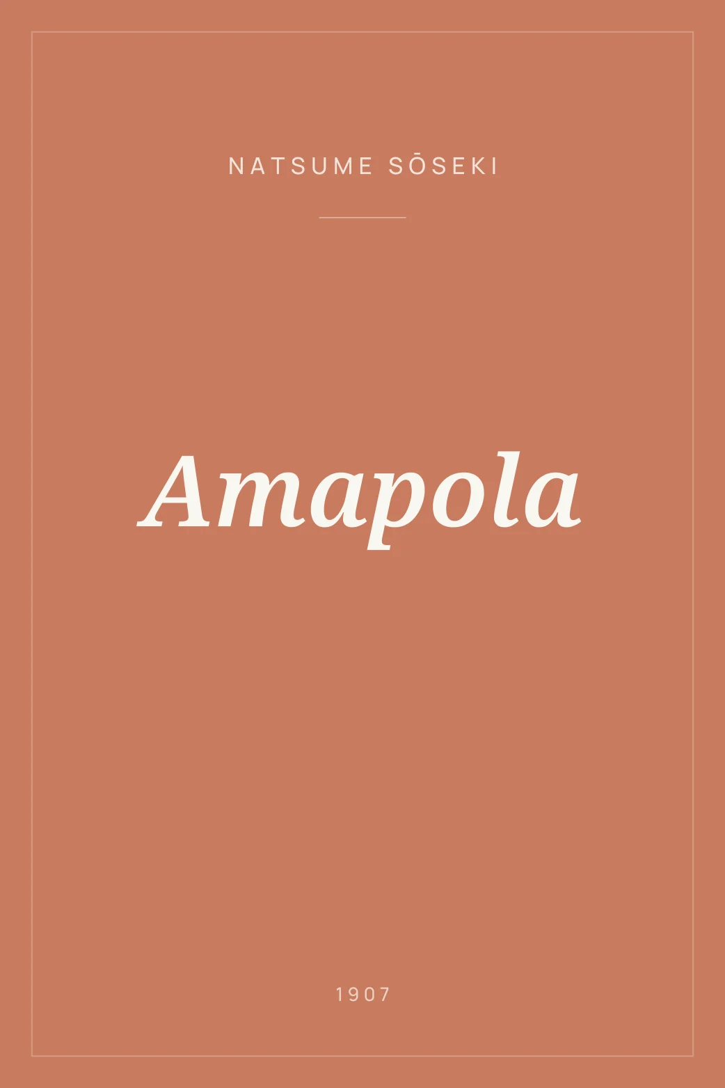 Portada de Amapola