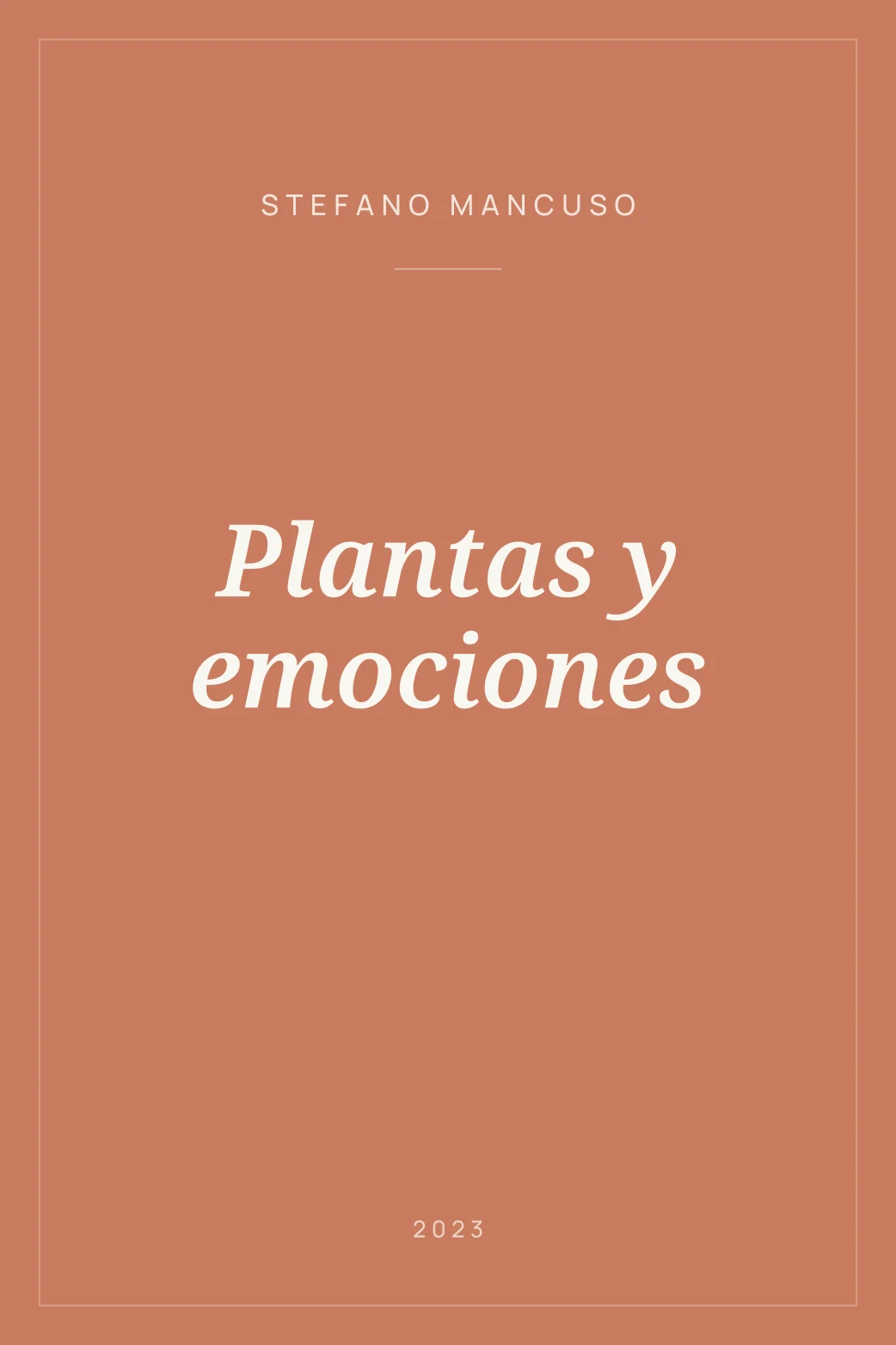 Portada de Plantas y emociones