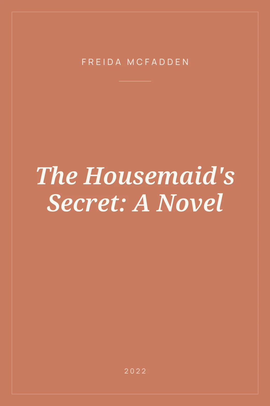 Portada de The Housemaid's Secret: A Novel