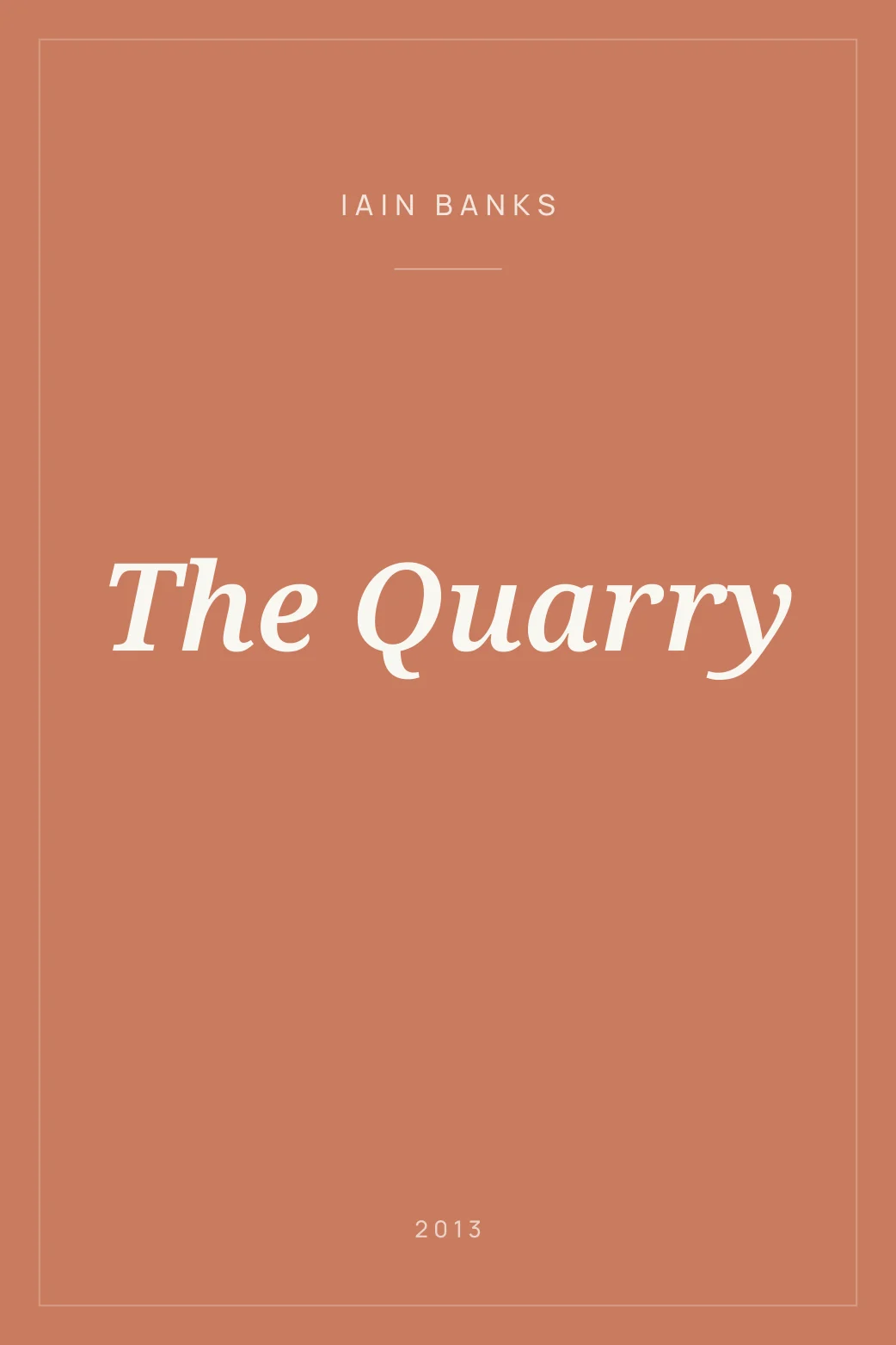 Portada de The Quarry