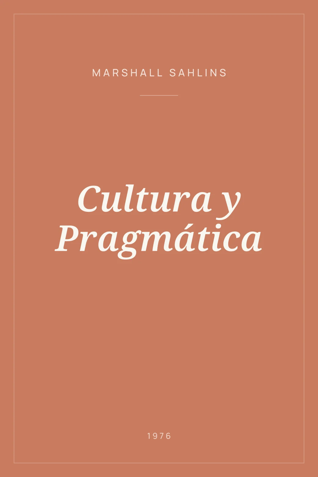 Portada de Cultura y Pragmática