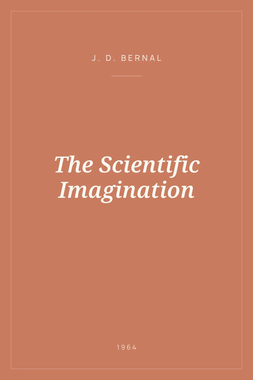 Portada de The Scientific Imagination