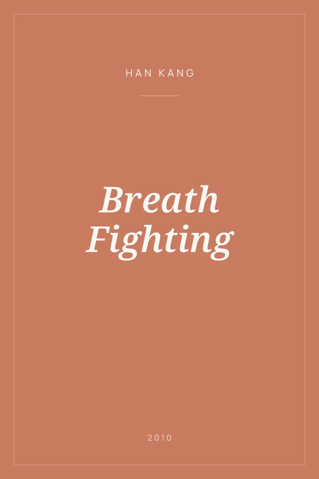 Portada de Breath Fighting