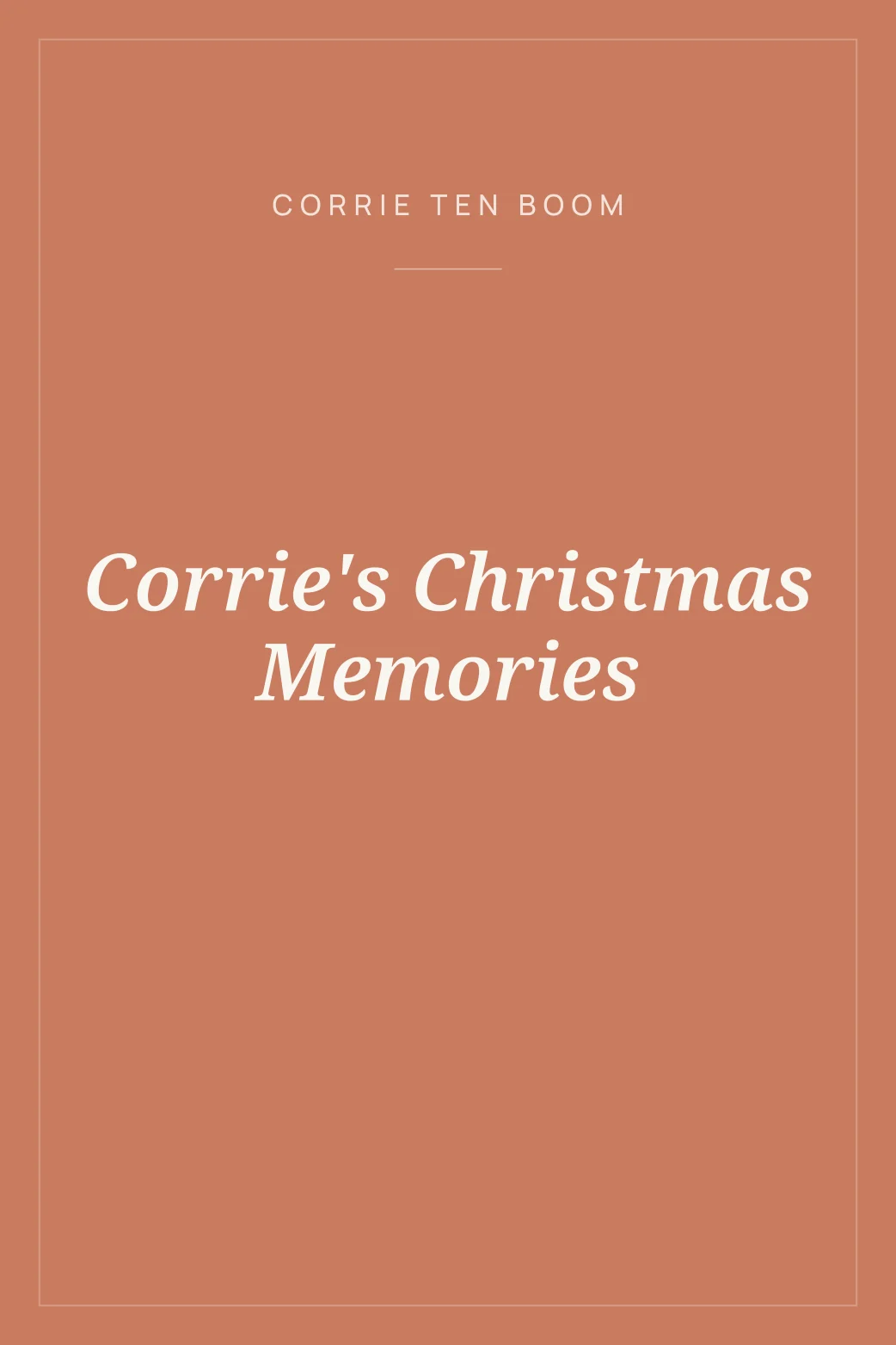 Portada de Corrie's Christmas Memories