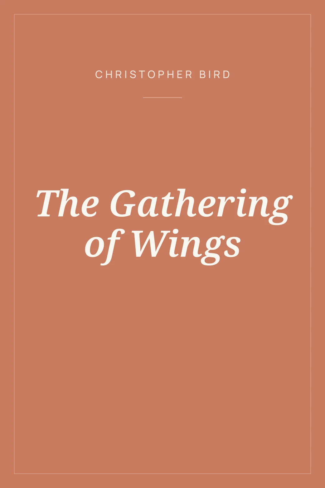 Portada de The Gathering of Wings