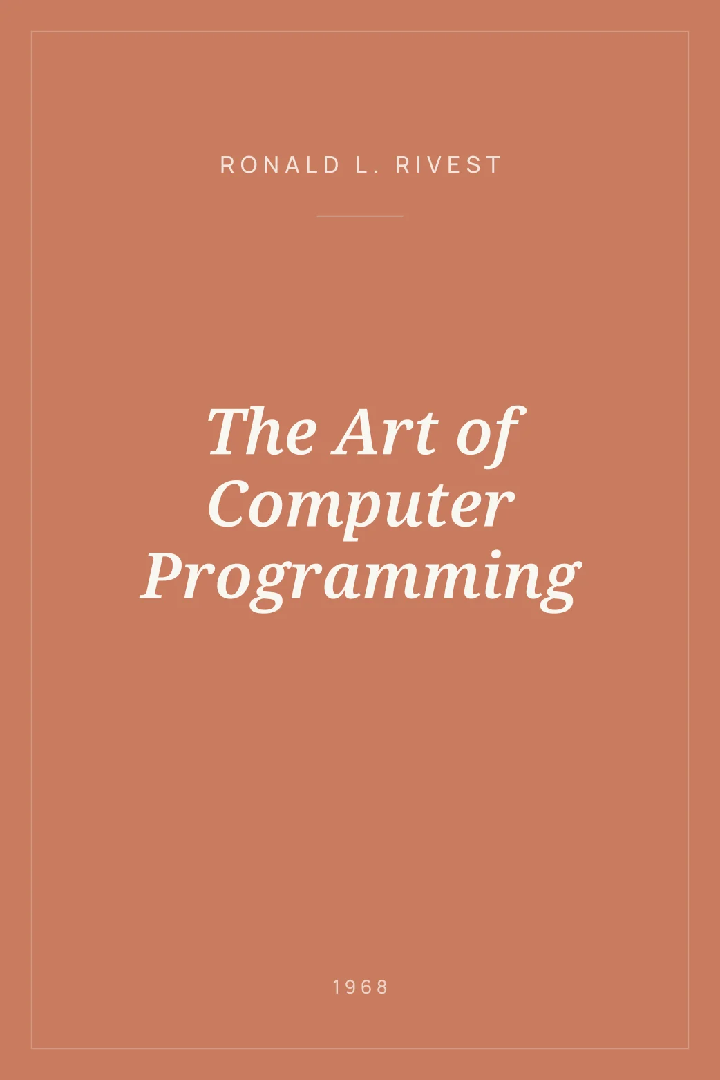 Portada de The Art of Computer Programming