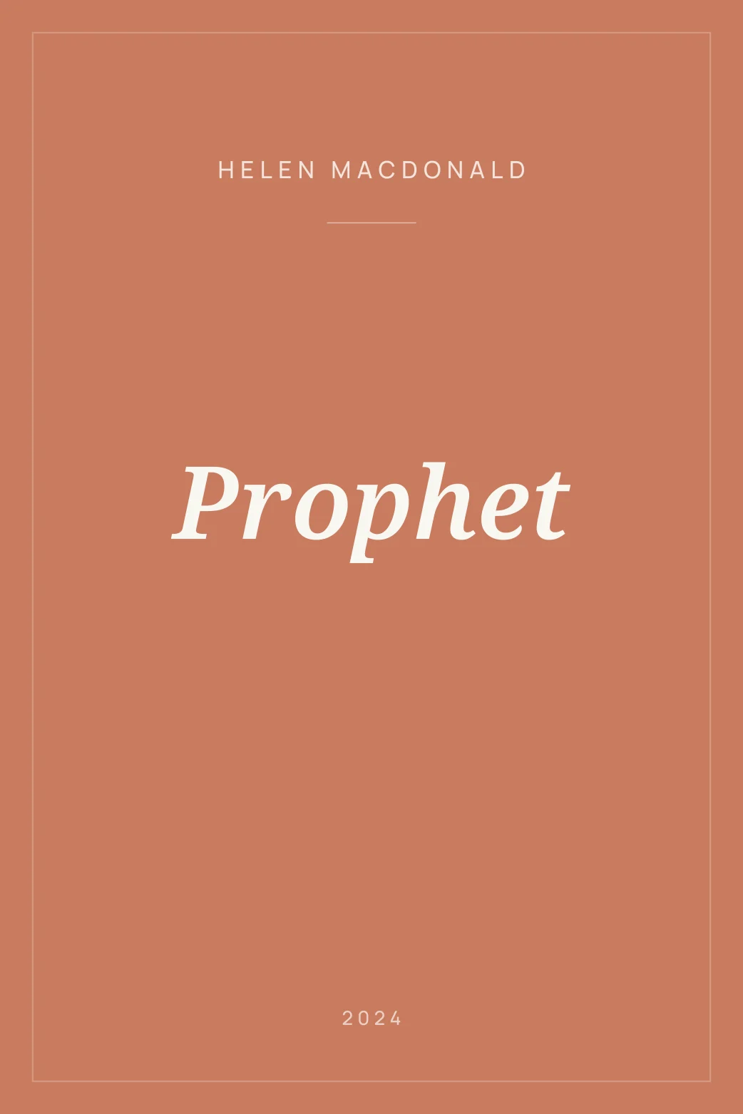 Portada de Prophet