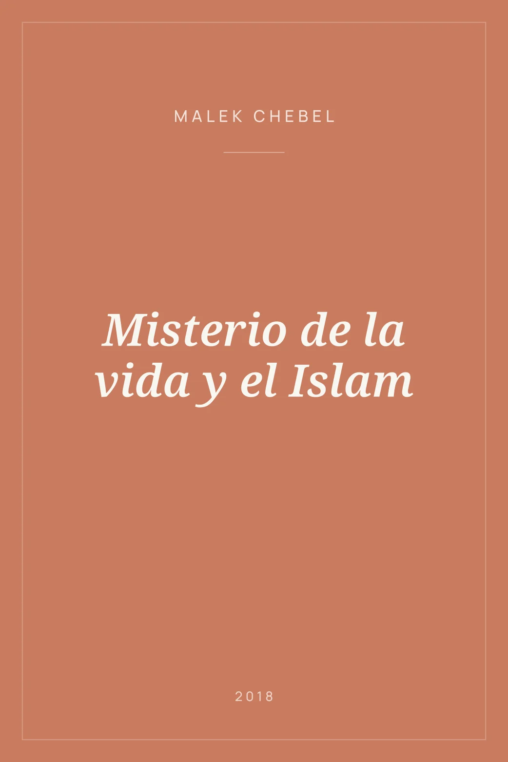 Portada de Misterio de la vida y el Islam
