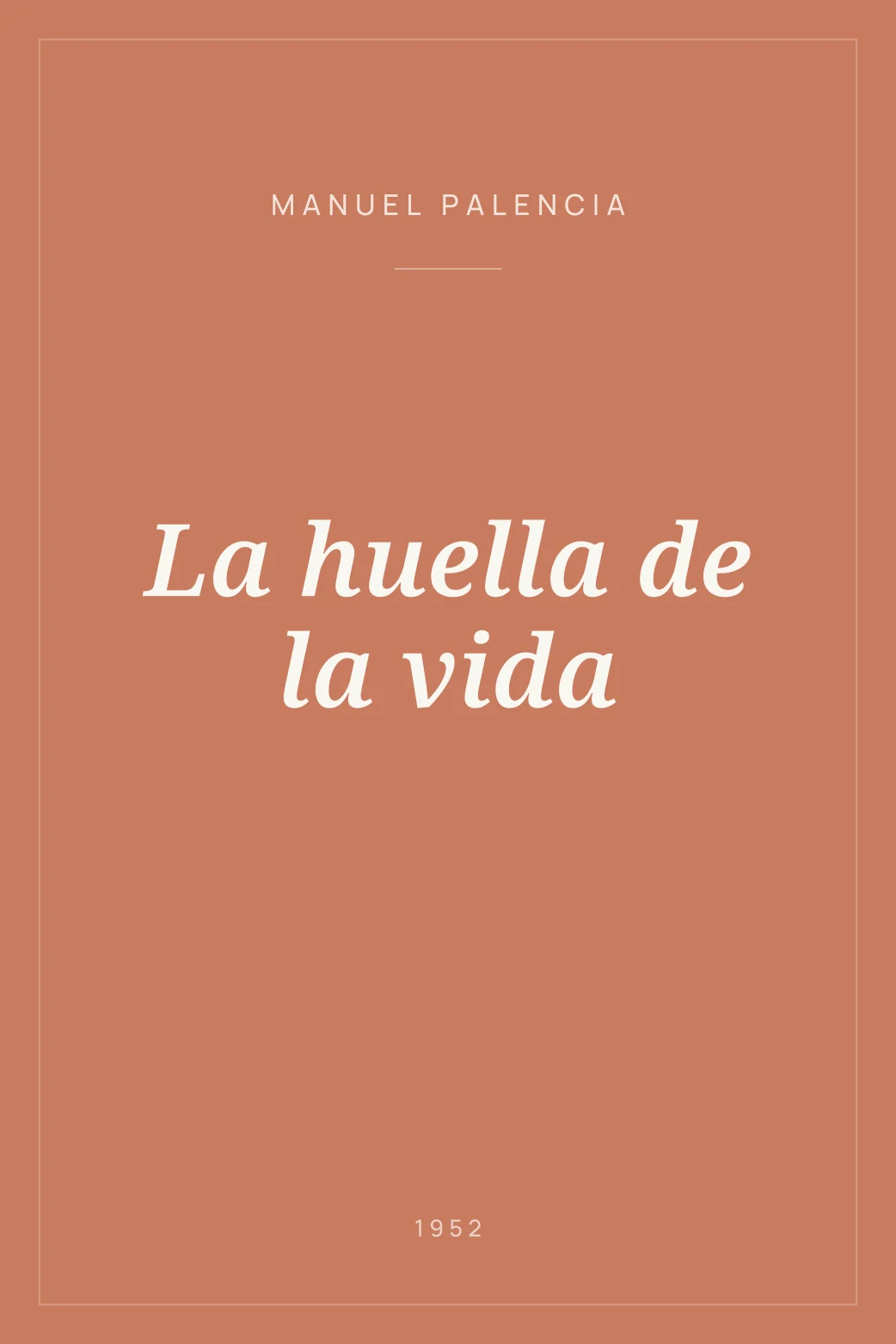 Portada de La huella de la vida