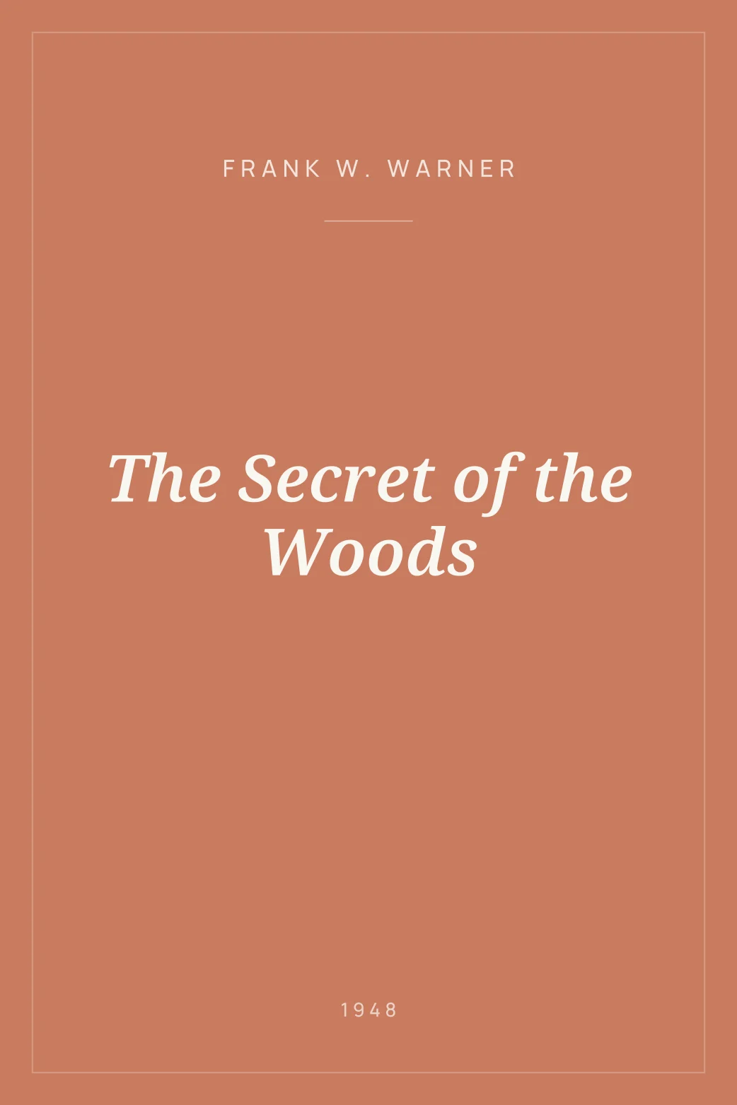 Portada de The Secret of the Woods