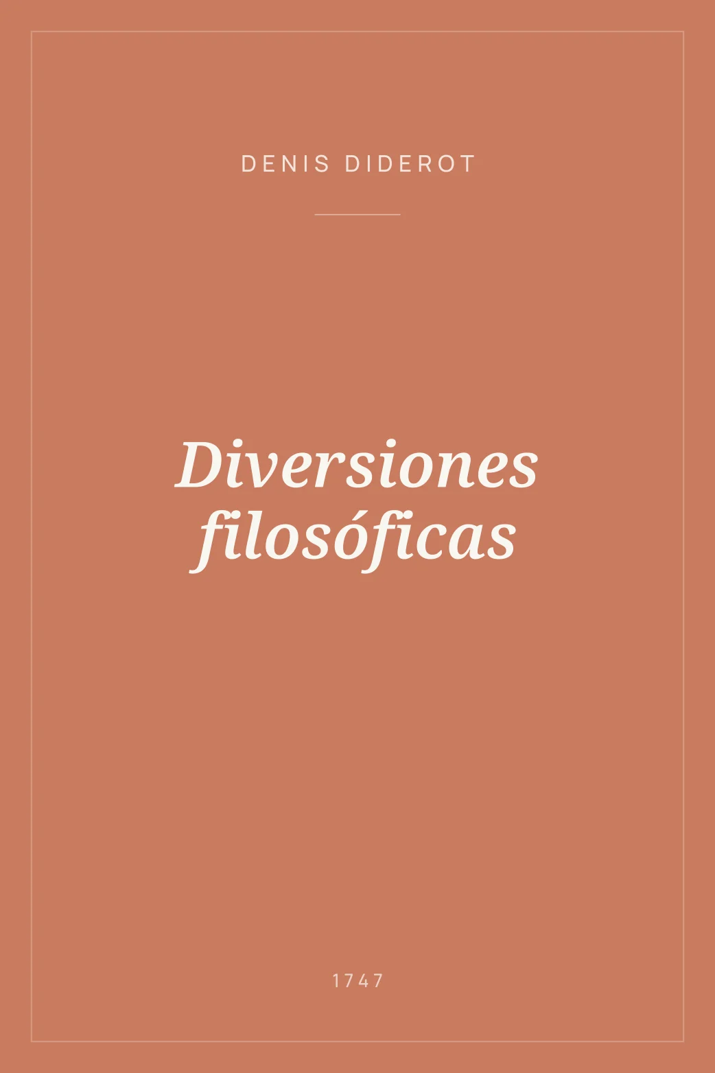 Portada de Diversiones filosóficas
