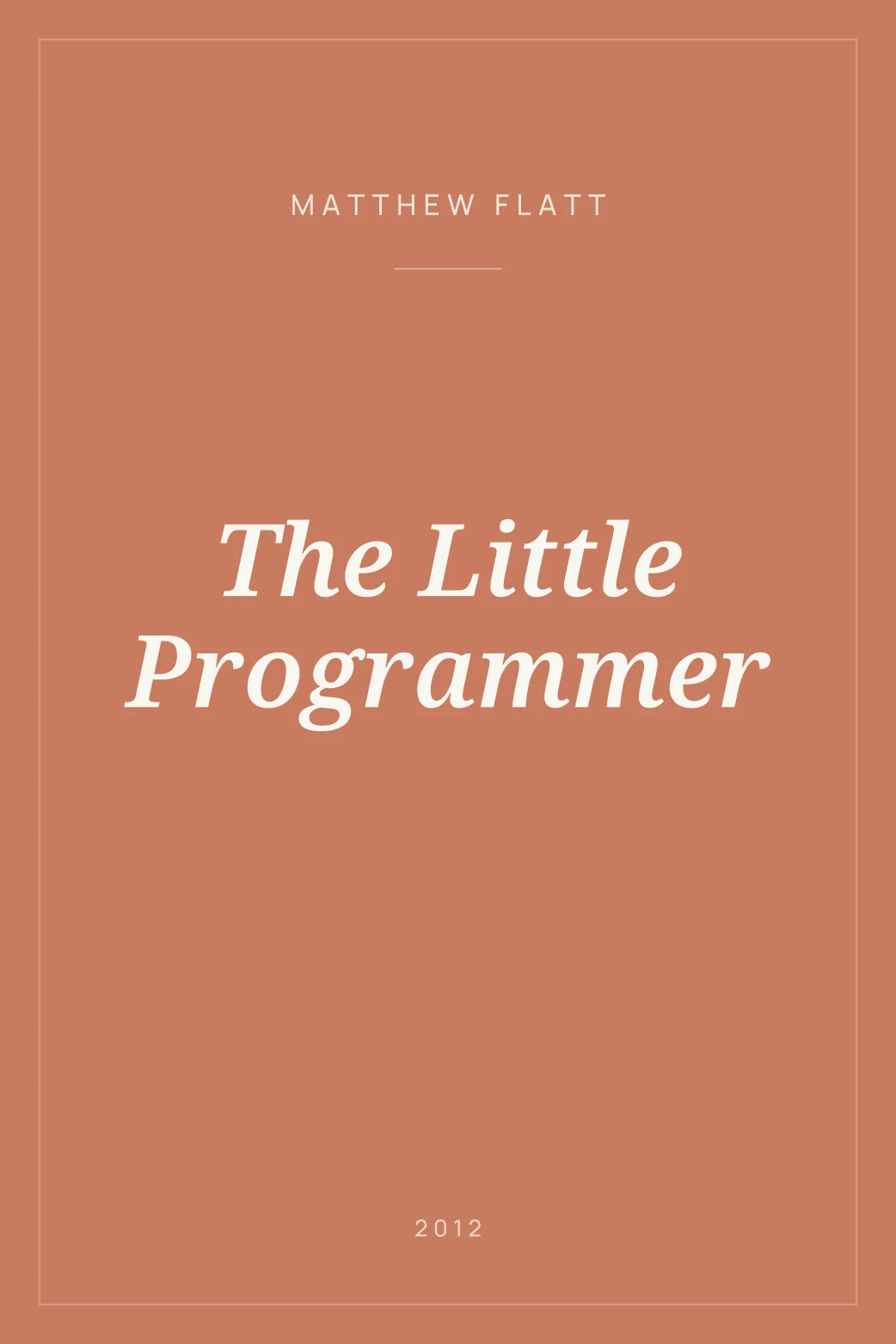 Portada de The Little Programmer