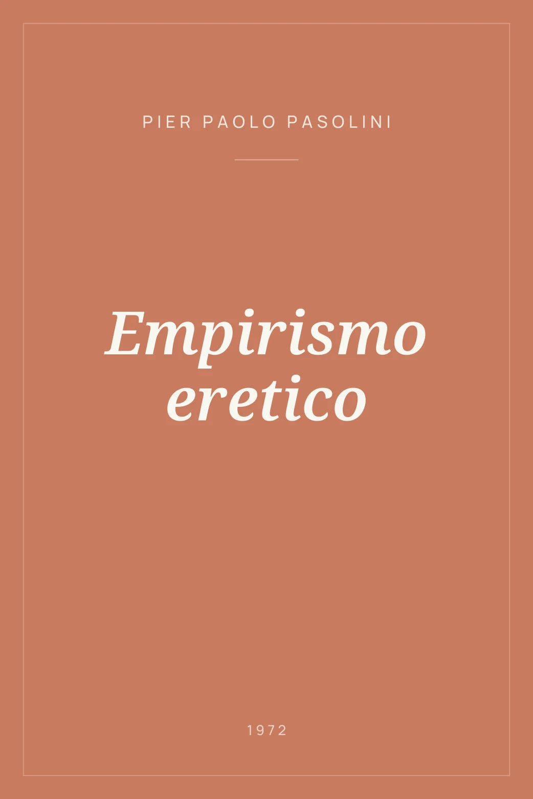Portada de Empirismo eretico