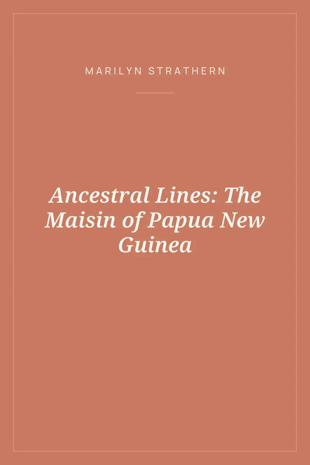 Portada de Ancestral Lines: The Maisin of Papua New Guinea