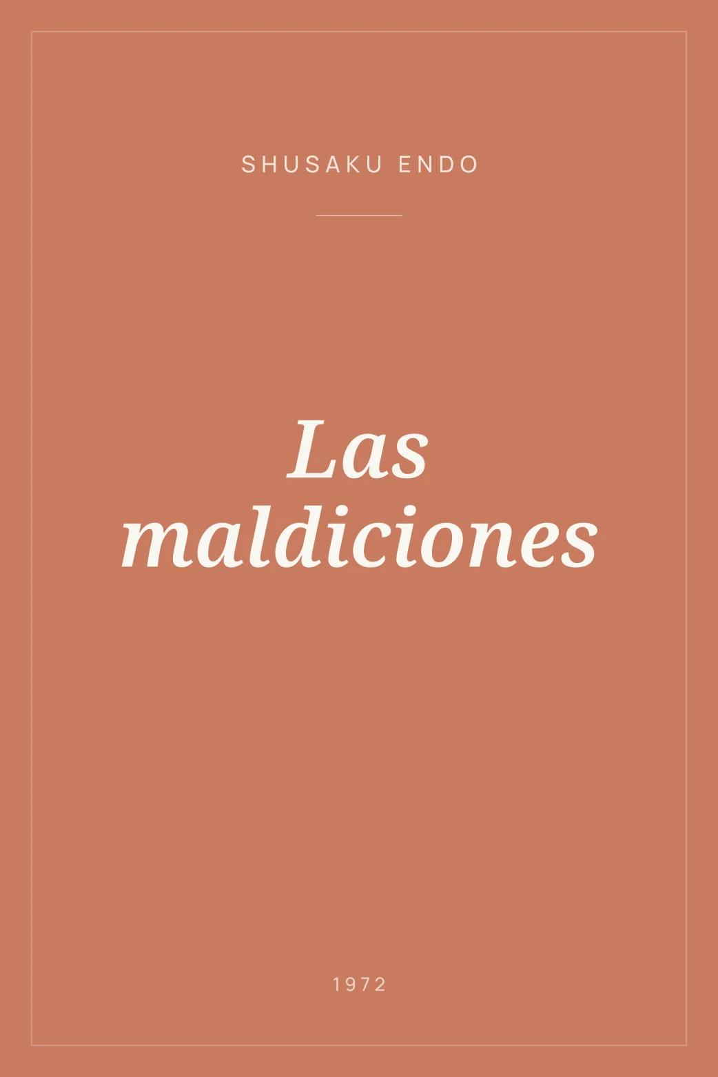 Portada de Las maldiciones