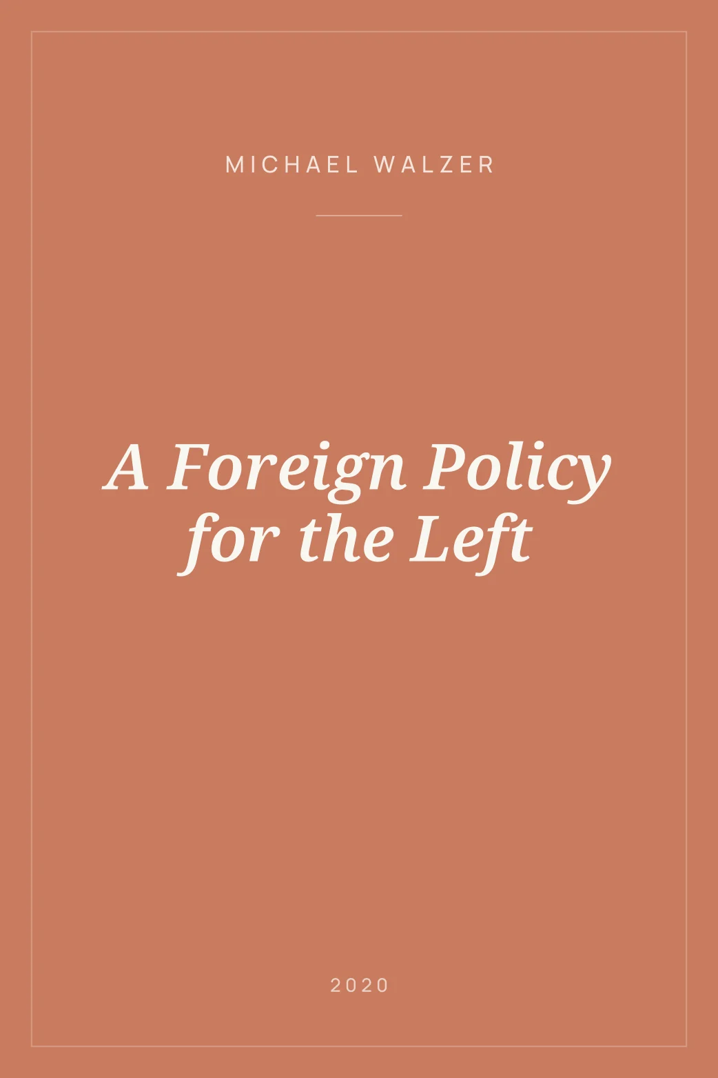 Portada de A Foreign Policy for the Left
