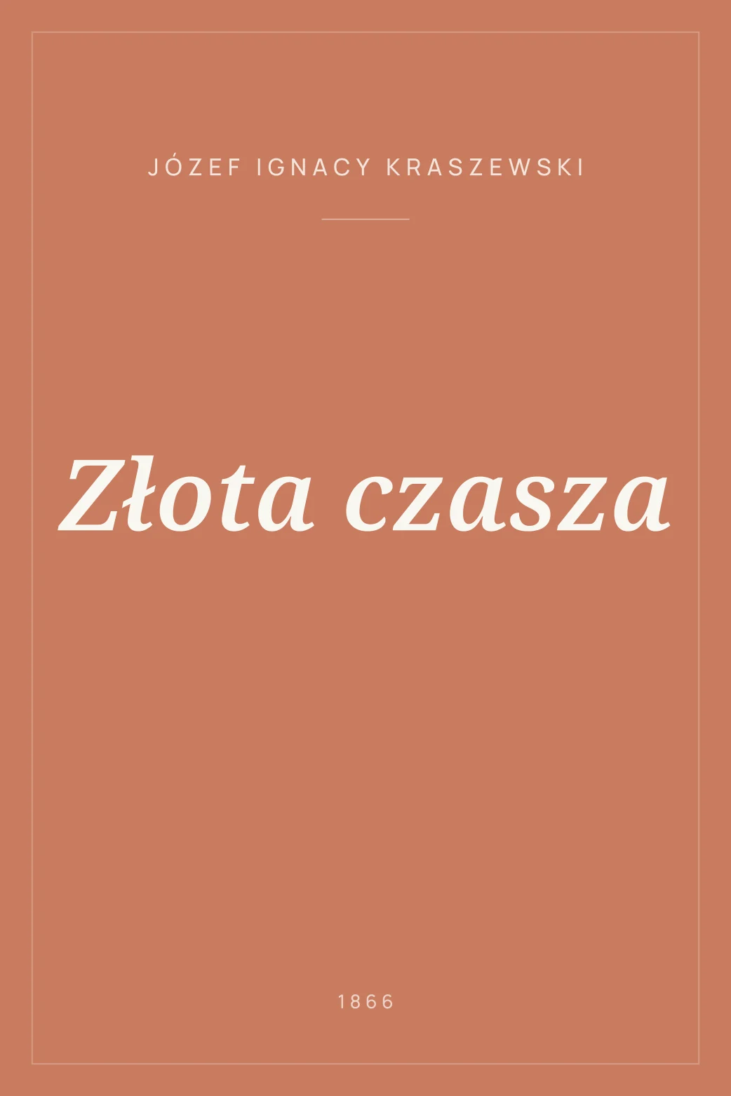 Portada de Złota czasza