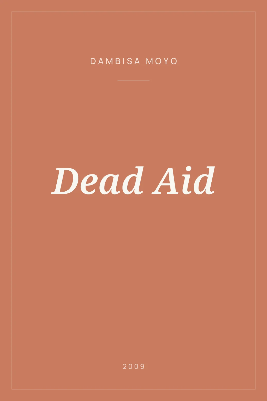 Portada de Dead Aid