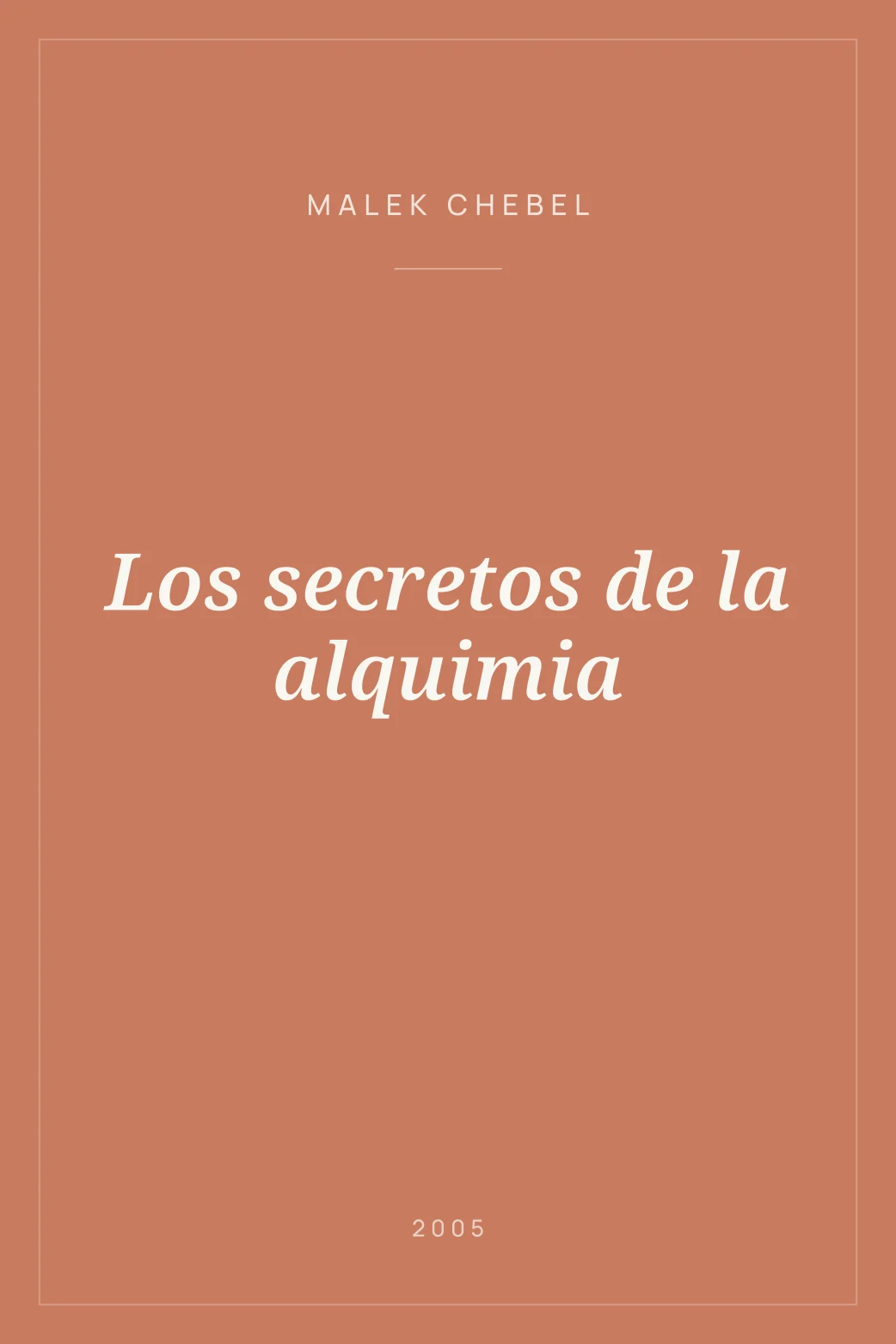 Portada de Los secretos de la alquimia