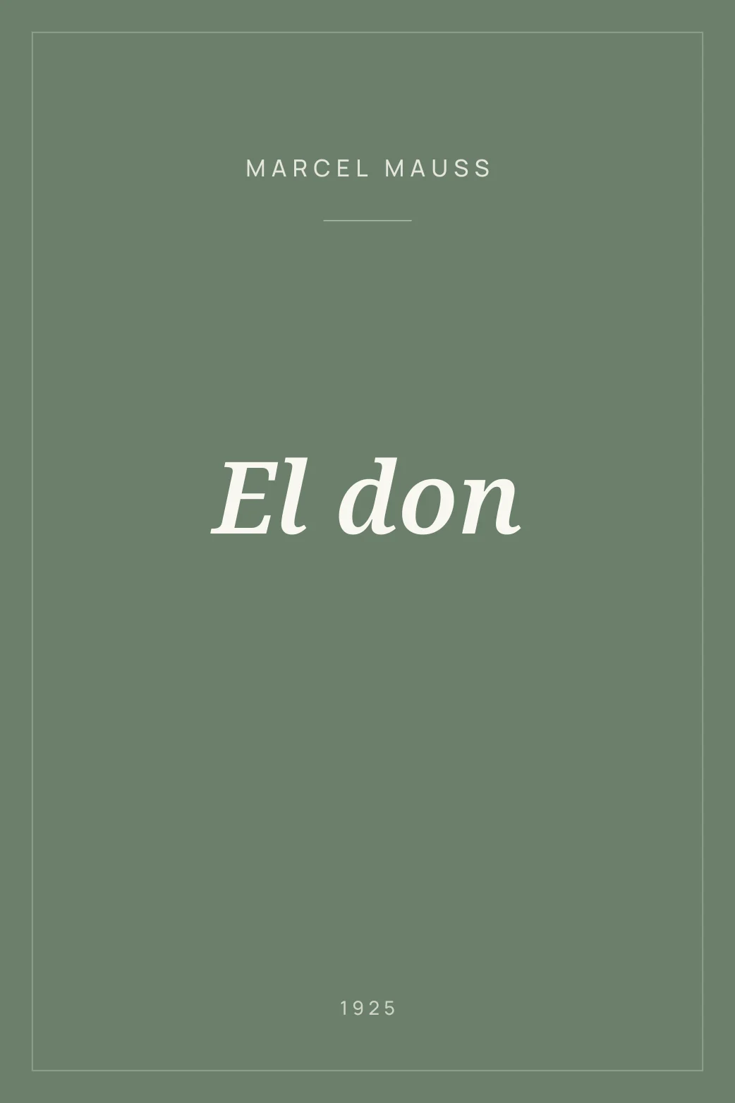 Portada de El don